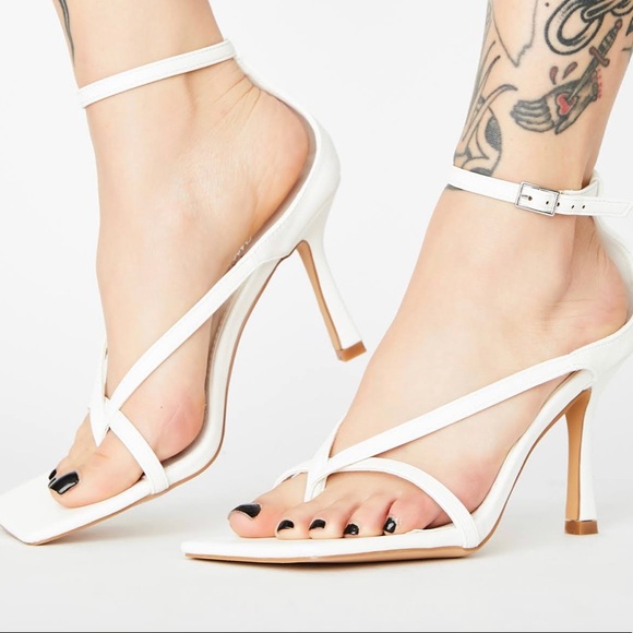 White box heels Clearance